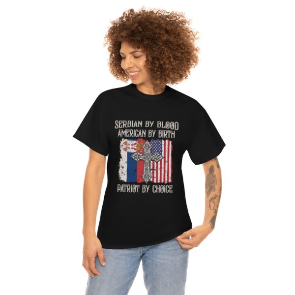 SRB/US Blood Heavy Cotton Tee - Image 2