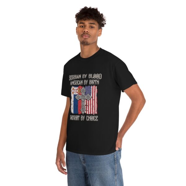 SRB/US Blood Heavy Cotton Tee - Image 5