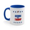 Serbs for Trump 11oz Accent Mug - Image 3
