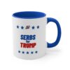 Serbs for Trump 11oz Accent Mug - Image 4